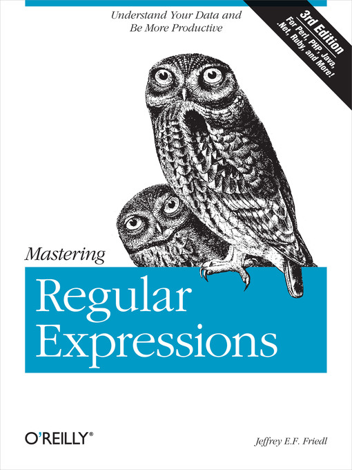 Cover image for Mastering Regular Expressions